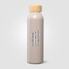 Gourde Eden en aluminium avec couvercle en bambou – 590 ml (+Sérigraphie)