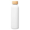 Gourde Eden en aluminium avec couvercle en bambou – 590 ml (+Sérigraphie)