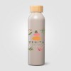 Gourde Eden en aluminium avec couvercle en bambou – 590 ml (+Sérigraphie)