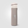 Gourde Lynk en acier inoxydable à paille rabattable – 690 ml (+Sérigraphie)