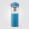 Gourde Juno en verre avec manchon silicone et paille – 590 ml (+Sérigraphie)