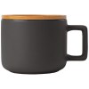 Mug Café Virtuoso en céramique avec couvercle en bambou – 355 mL - Ceram-X (+Laser)