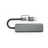 HUB USB-A & USB-C 5-en-1