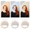 Ring light pour téléphone avec miroir