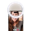 Ring light pour téléphone avec miroir
