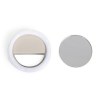 Ring light pour téléphone avec miroir