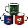 Tasses en émail de qualité supérieure (568ml/20oz) - Blanc