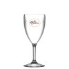 Verre à vin en plastique réutilisable (175ml/9oz)