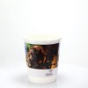 Gobelet en papier à double paroi - couleur (8oz/230ml)
