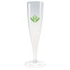 Flûte à champagne jetable en plastique (157ml/6oz)