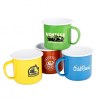 Tasses en émail de qualité supérieure (285ml/10oz) - Blanc