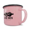 Tasses en émail de qualité supérieure (285ml/10oz) - Blanc