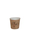 Gobelet en papier ondulé - Couleur (4oz/115ml)