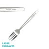 Fourchette de table Millenium (20cm)