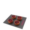 Plat carré en ardoise (20x20cm)