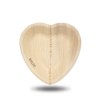 Assiette à feuilles de palmier en forme de coeur (16cm)