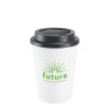 Tasse à café à emporter en plastique à double paroi (340ml/12oz)