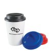 Tasse à café à emporter en plastique à double paroi (340ml/12oz)