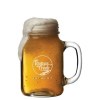 Bocal Mason en verre avec poignée (568ml/20oz)