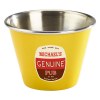 Ramequin en acier inoxydable de 2,5 oz (bleu, rouge, jaune et noir)