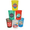 Gobelet de stade translucide en plastique (340 ml/12 oz/demi-pinte)