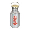 Bouteille de voyage - Couvercle en bambou (500ml)