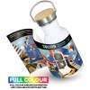 Bouteille de voyage - Couvercle en bambou (500ml)