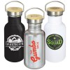 Bouteille de voyage - Couvercle en bambou (500ml)