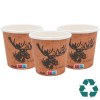 Gobelet en papier recyclable à paroi unique - Couleur (4oz/115ml)