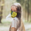 Masque plat en tissu standard
