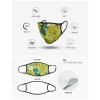 Masque plat en tissu standard