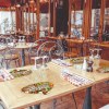 Set de table, menu et éventail 3 en 1