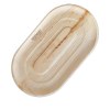 Grand plat de service en feuilles de palmier