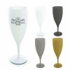 Flûte à champagne en plastique