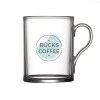 Tasse transparente incassable (340ml/12oz)