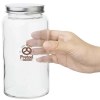 Bocal en verre à vis pour aliments secs Vogue (800ml)