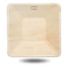 Bol carré en forme de feuille de palmier (18 cm)