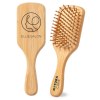 Brosse à cheveux en bambou