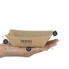 Petit plateau alimentaire en forme de bateau en kraft