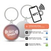 Porte-clés fer avec puce nfc
