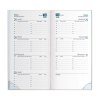 Agenda 8 j pvc gomme marbre (+Quadri numérique QV31)