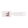 Etiquette bagage pvc mat (+Incrustation IN11)