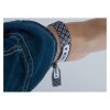 Bracelet ruban polyest sur cde