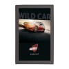 Porte-carte grise pvc stand. (+Quadri numérique QV11)