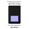 MANTI - BATTERIE DE SECOURS ALUMINIUM  MAGSAFE 20W - NOIR