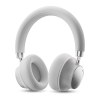 JUNDO - CASQUE À RÉDUCTION DE BRUIT ANC BLUETOOTH SANS FIL BLANC ET ALUMINIUM
