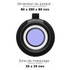 DAIKO - Enceinte magnétique stéréo 2x10W