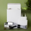 HAKO - KIT ESSENTIEL PRISE + CÂBLE BLANC