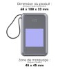SHIBO - BATTERIE DE SECOURS CABLEE 65W - 20000mAh POUR PC, TABLETTES & SMARTPHONES