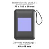 KURO - BATTERIE DE SECOURS CABLEE 22,5W - 20000mAh
